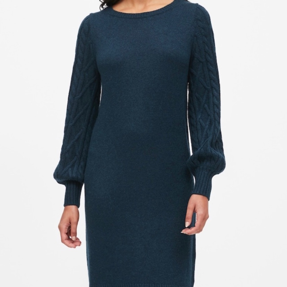 Banana Republic Cable Knit sweater dress